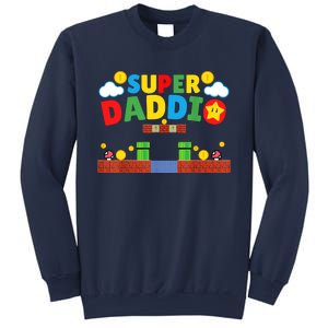 Super Dad ,Funny Dad ,Father's Day Gamer Daddy Super Daddio Sweatshirt