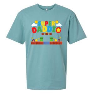 Super Dad ,Funny Dad ,Father's Day Gamer Daddy Super Daddio Sueded Cloud Jersey T-Shirt