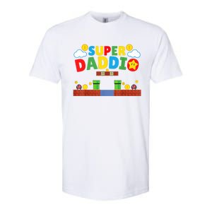 Super Dad ,Funny Dad ,Father's Day Gamer Daddy Super Daddio Softstyle CVC T-Shirt