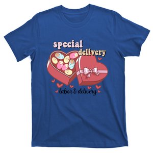 Special Delivery Funny L And D Nurse Happy Valentines Day Gift T-Shirt