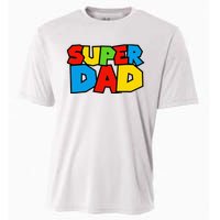 Super Dad Funny Gamer Cooling Performance Crew T-Shirt