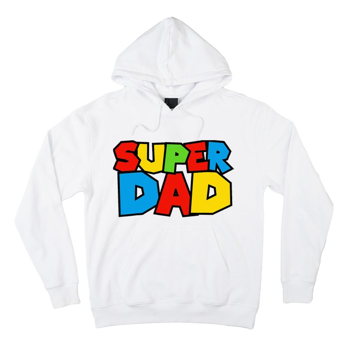 Super Dad Funny Gamer Hoodie