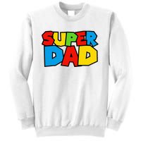 Super Dad Funny Gamer Sweatshirt