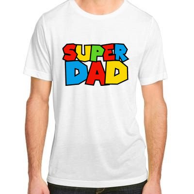 Super Dad Funny Gamer Adult ChromaSoft Performance T-Shirt