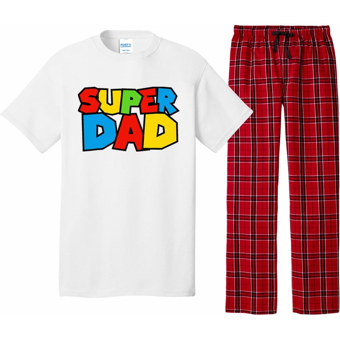 Super Dad Funny Gamer Pajama Set