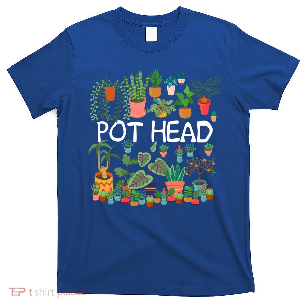 Succulent Design For Pot Head Gardeners Plant Lovers Funny Gift T-Shirt