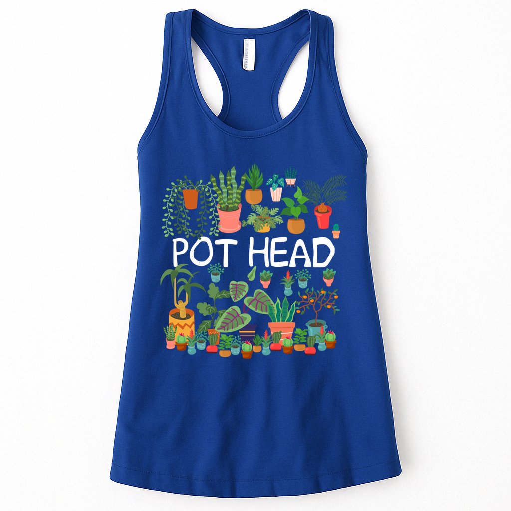 Succulent Design For Pot Head Gardeners Plant Lovers Funny Gift Womens Tank Top