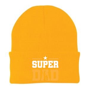 Super Dad Father's Day T Knit Cap Winter Beanie