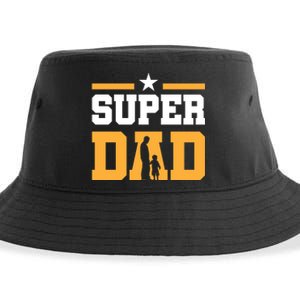 Super Dad Father's Day T Sustainable Bucket Hat