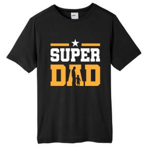 Super Dad Father's Day T Tall Fusion ChromaSoft Performance T-Shirt