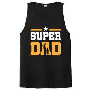 Super Dad Father's Day T PosiCharge Competitor Tank