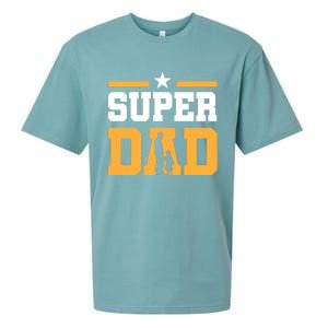 Super Dad Father's Day T Sueded Cloud Jersey T-Shirt