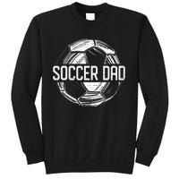 Soccer Dad Funny Soccer Lover Dad Papa Fathers Day Gift Sweatshirt