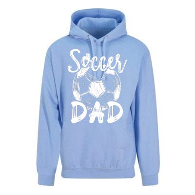 Soccer Dad For Family Matching Team Player Soccer Ball Unisex Surf Hoodie