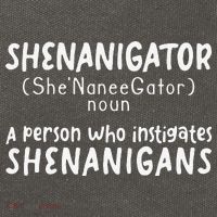 Shenanigator Definition Funny Saint Patrick Day Shenanigans Cotton Canvas Backpack