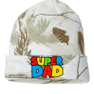 Super Dad Funny Gamer Design For FatherS Day Kati Licensed 12" Camo Beanie