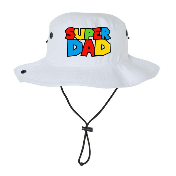 Super Dad Funny Gamer Design For FatherS Day Legacy Cool Fit Booney Bucket Hat