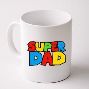 Super Dad Funny Gamer Design For FatherS Day Coffee Mug