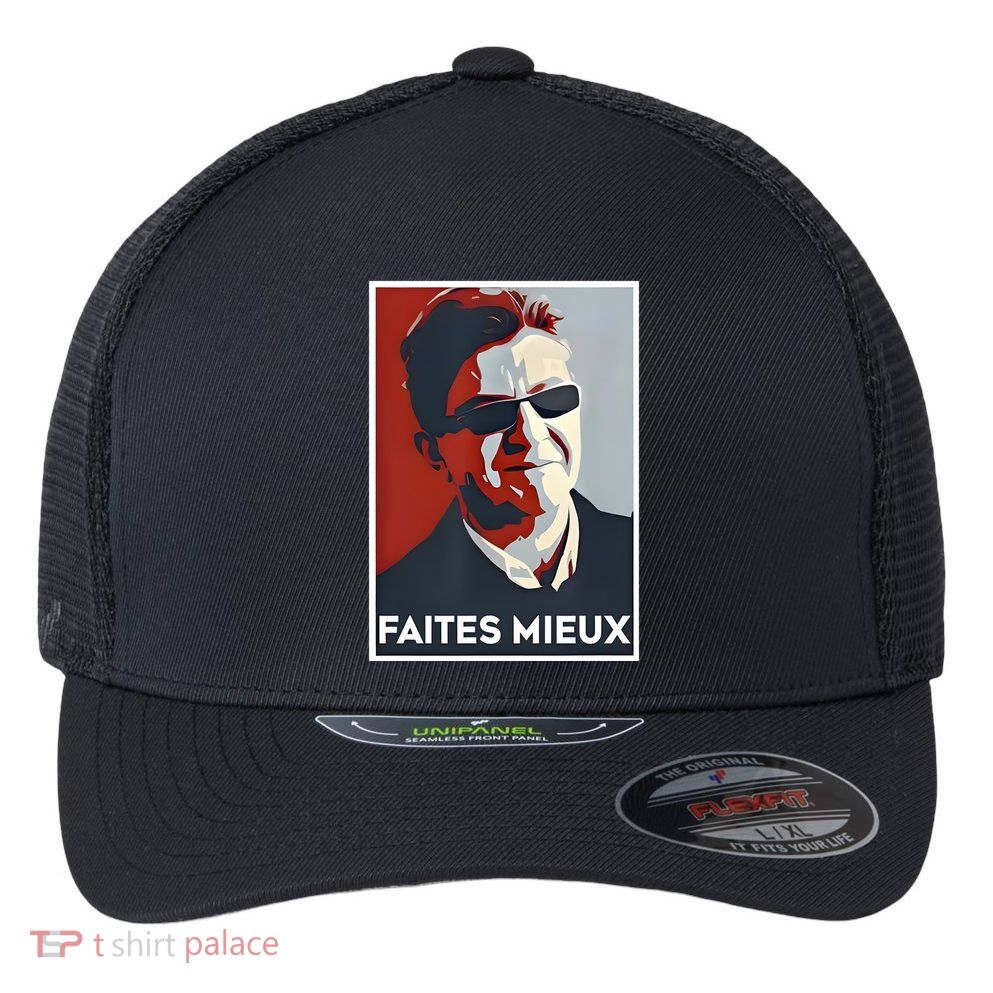 Sebastien Delogu Faites Mieux Flexfit Unipanel Trucker Cap