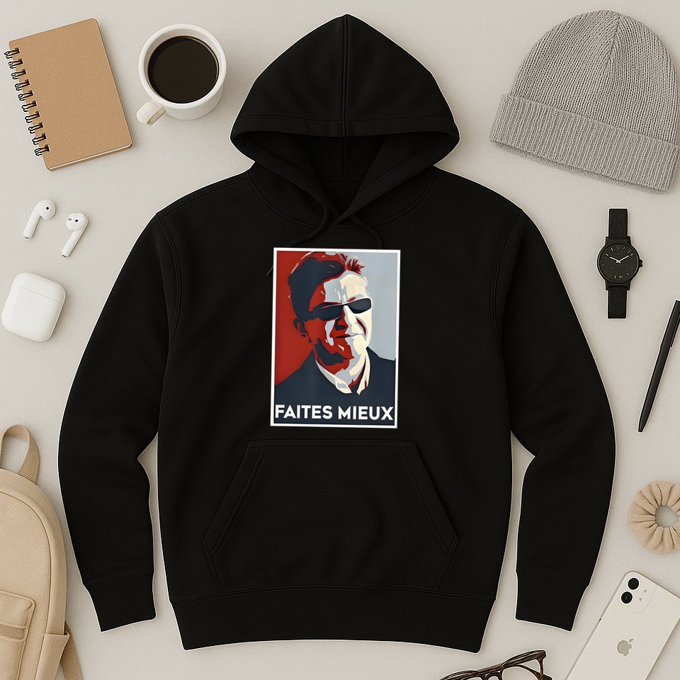 Sebastien Delogu Faites Mieux Hoodie