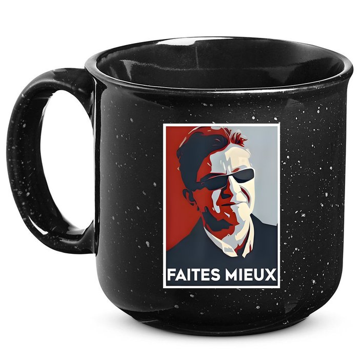 Sebastien Delogu Faites Mieux 15oz Campfire Ceramic Mug