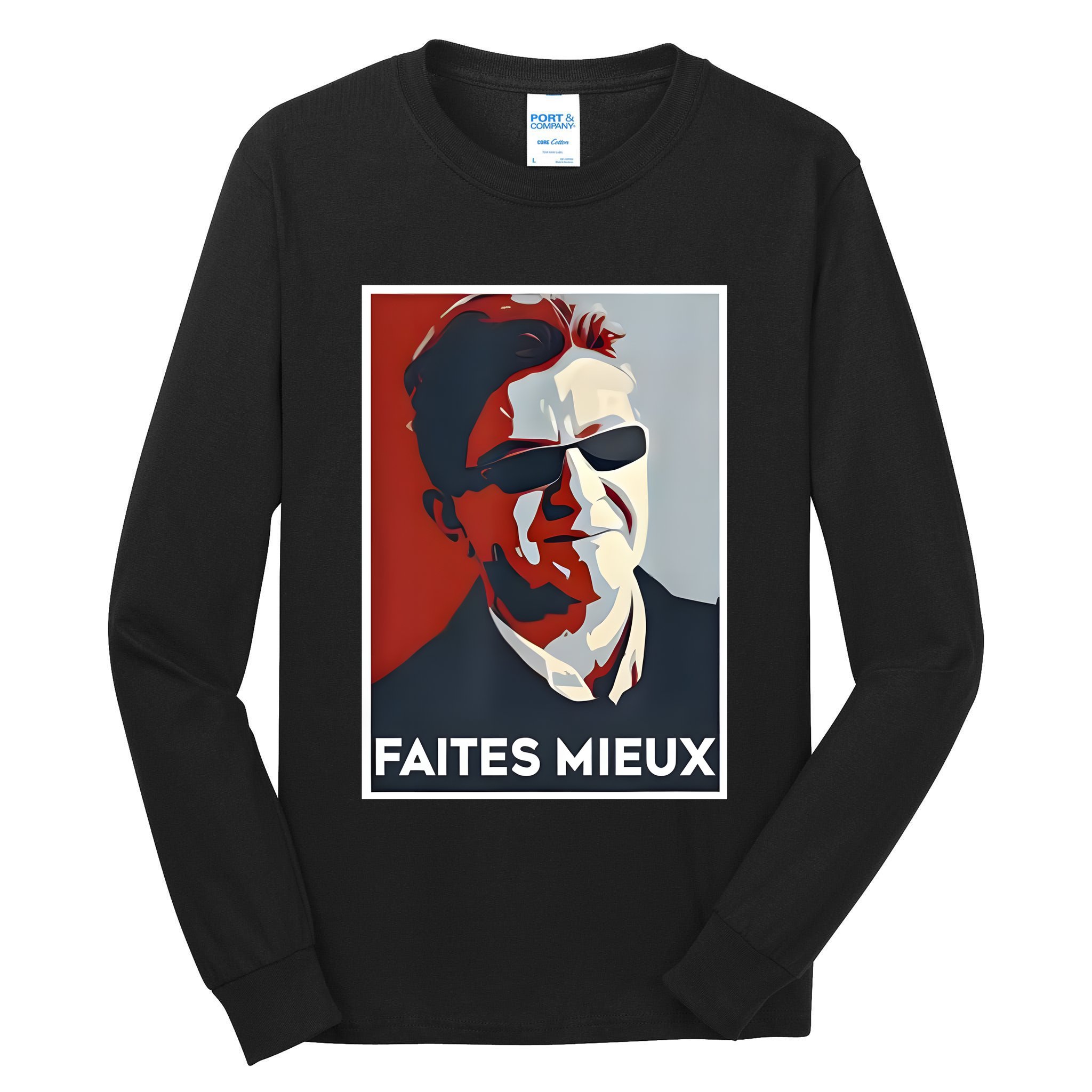 Sebastien Delogu Faites Mieux Tall Long Sleeve T-Shirt