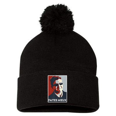 Sebastien Delogu Faites Mieux Pom Pom 12in Knit Beanie