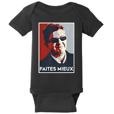 Sebastien Delogu Faites Mieux Baby Bodysuit