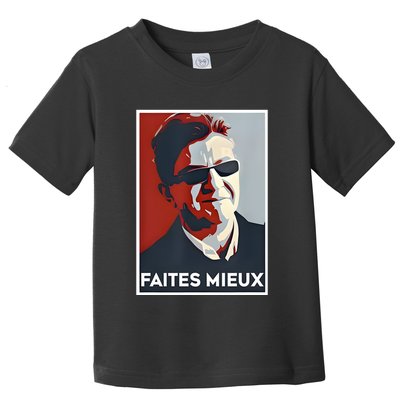 Sebastien Delogu Faites Mieux Toddler T-Shirt