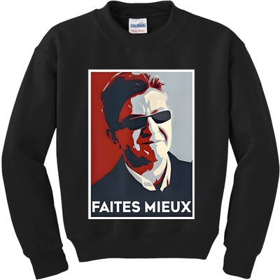 Sebastien Delogu Faites Mieux Kids Sweatshirt