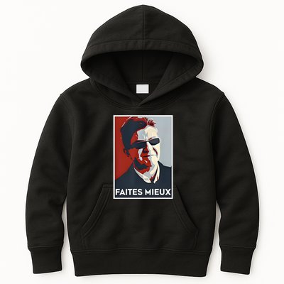 Sebastien Delogu Faites Mieux Kids Hoodie