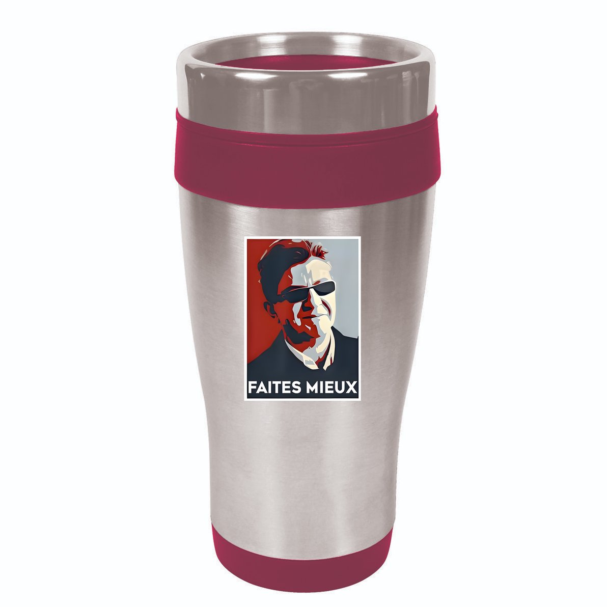 Sebastien Delogu Faites Mieux 16oz Travel Tumbler