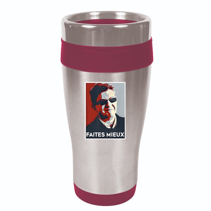 Sebastien Delogu Faites Mieux 16oz Travel Tumbler