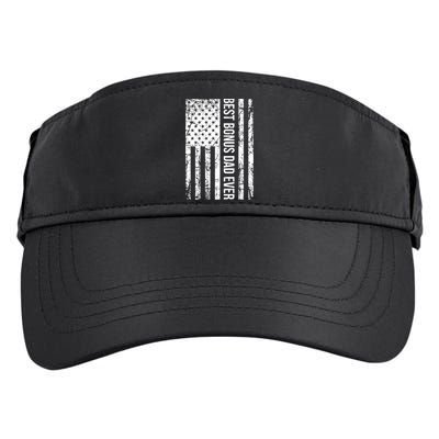 Step Dad For Best Bonus Dad Ever American Flag Fathers Day Meaningful Gift Adult Drive Performance Visor