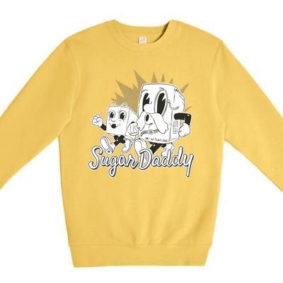 Sugar Daddy Funny Gift Premium Crewneck Sweatshirt