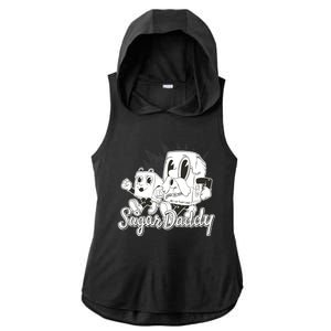 Sugar Daddy Funny Gift Ladies PosiCharge Tri-Blend Wicking Draft Hoodie Tank