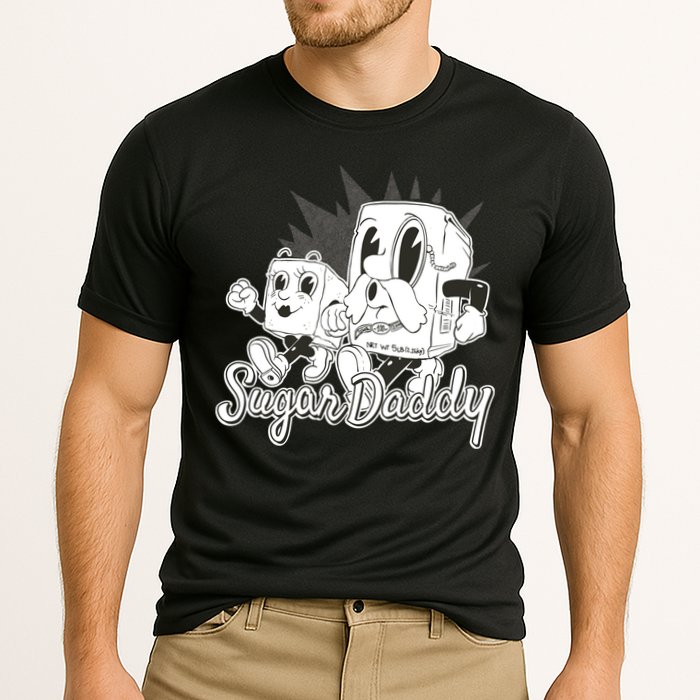 Sugar Daddy Funny Gift Cooling Performance Crew T-Shirt