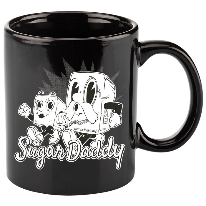 Sugar Daddy Funny Gift 11oz C Handle Ceramic Mug