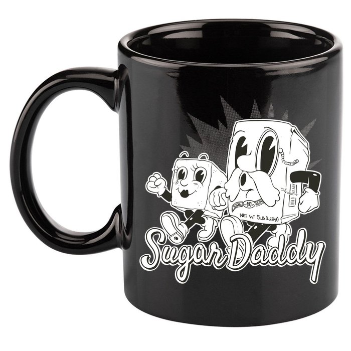 Sugar Daddy Funny Gift 11oz C Handle Ceramic Mug