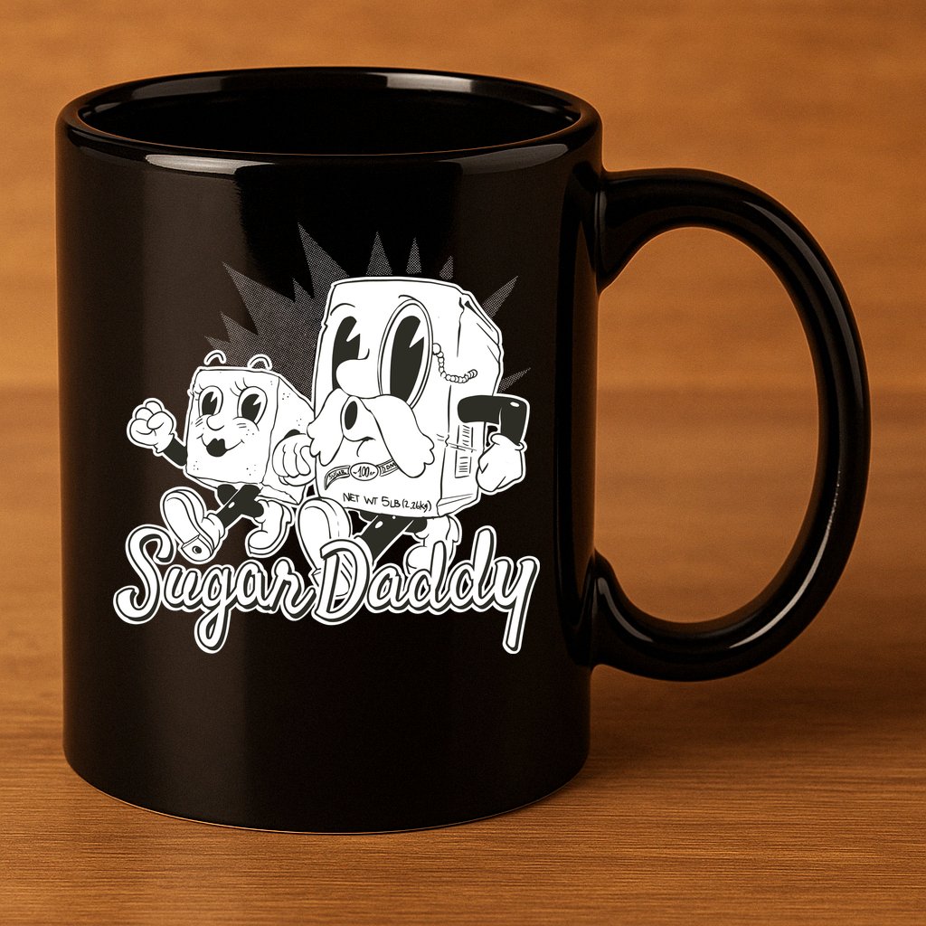 Sugar Daddy Funny Gift 11oz C Handle Ceramic Mug