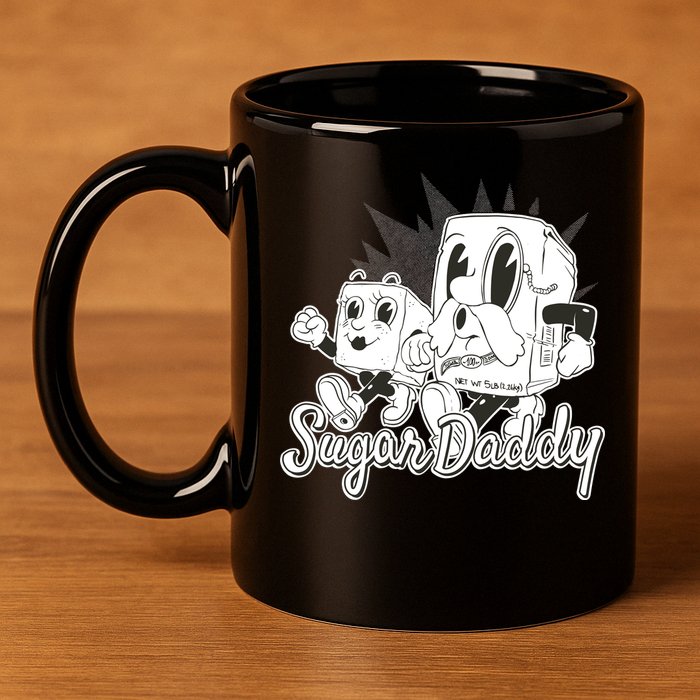 Sugar Daddy Funny Gift 11oz C Handle Ceramic Mug