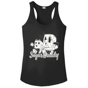 Sugar Daddy Funny Gift Ladies PosiCharge Competitor Racerback Tank