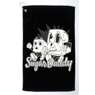 Sugar Daddy Funny Gift Golf Towel
