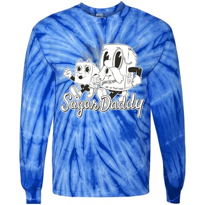 Sugar Daddy Funny Gift Tie-Dye Long Sleeve Shirt