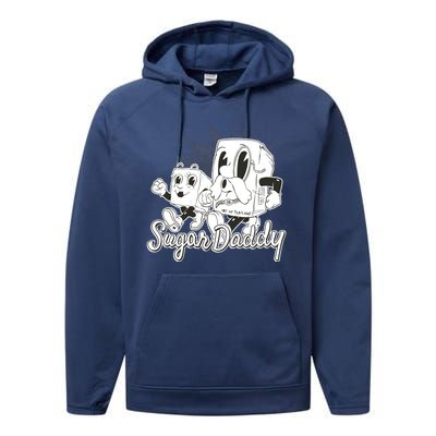 Sugar Daddy Funny Gift Performance Fleece Hoodie