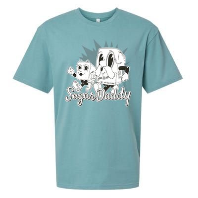 Sugar Daddy Funny Gift Sueded Cloud Jersey T-Shirt