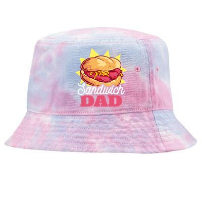 Sandwich Dad For Father's Day Gift Tie-Dyed Bucket Hat