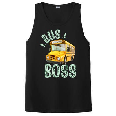 Student Delivery Funny Bus Boss School Bus Driver PosiCharge Competitor Tank