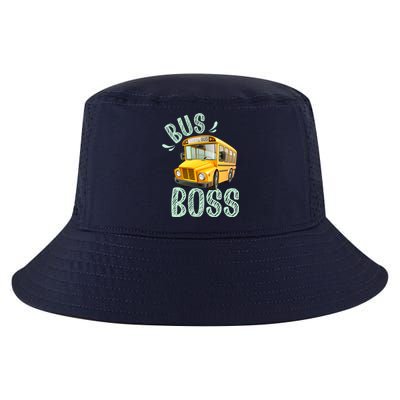 Student Delivery Funny Bus Boss School Bus Driver Cool Comfort Performance Bucket Hat