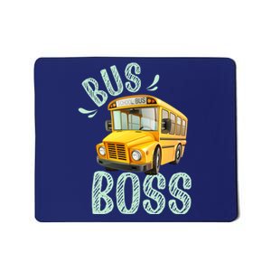 Student Delivery Funny Bus Boss School Bus Driver Mousepad